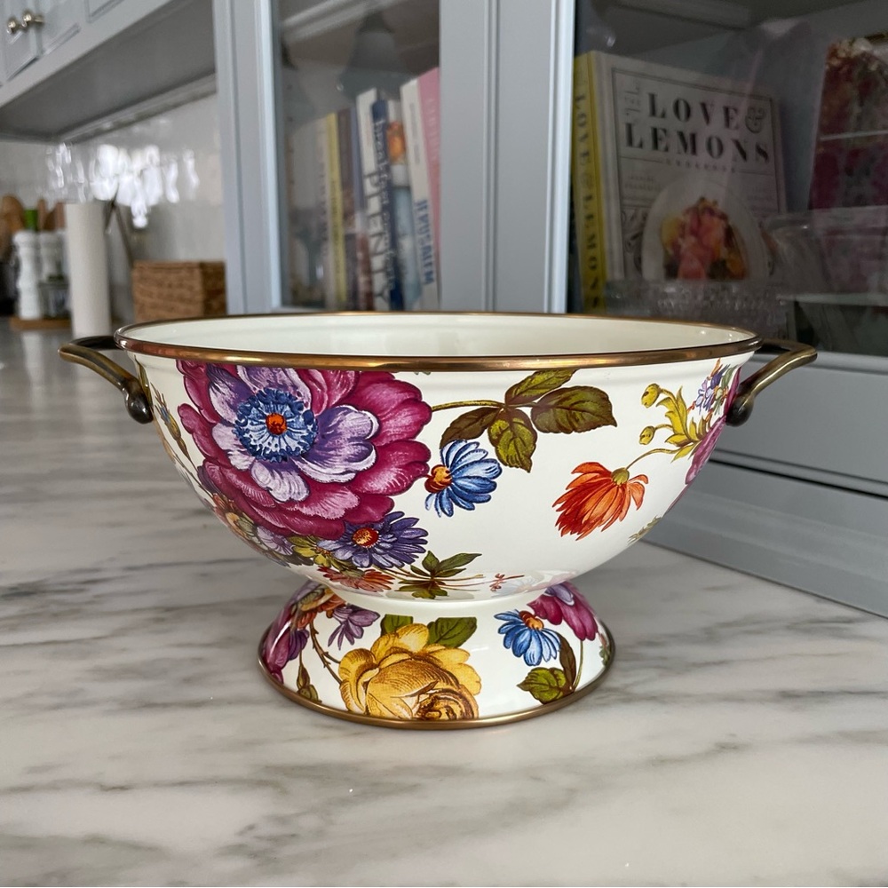 NEW MacKenzie Childs Bowl / Floral Market